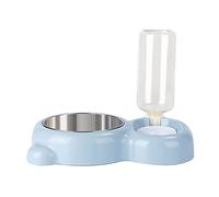 BaoFufc for Creative Pet Bowl Food Water Feeder Stainless Steel Removable Kennel Water Bowl for Pet Small Dogs Kitten Pet Food Water Bowl