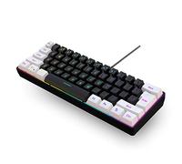 BaoFufc Gaming Keyboard Quiet Computer Keyboard USB 61-Key Gaming Keypad Ergonomic Streamlined Design Keyboard Keyboard for Pc
