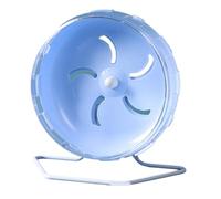 BaoFufc Hamster Wheel Cage Toy Running Wheel for Small Animal Playful Exercise Wheel Pet Habitat Decor for Hedgehogs Chinchillas Exercise Wheel for Hamster, sky blue-21.5cm
