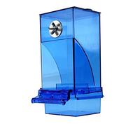 BaoFufc Hanging Bird Feeders for Cage Automatic Food Dispenser with Perch for No Mess Automatic Bird Feeder for Cage with Perch Cockatiel Parrot Parakeet