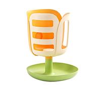 BaoFufc Hay Feeder Hay Feeder Rack Pet Guinea-Pigs Cage Mess-Free Feeding Bowl Food Hay Separate Feeder for Chinchillas Hay Feeder with Litter Box Hay Feeder Guineapigs