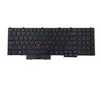 BaoFufc Laptop Accessories for ThinkPadP51 P71 P50 P70 Replacement English Keyboard with Backlit US Layout English Keyboard Laptop