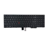 BaoFufc Original US English Laptop Keyboard with for LenovoThinkpad E570 E575 Black Us Layout Keyboard