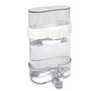 BaoFufc Parakeet Water Dispenser Automatic Water Drink No Spill Clear Container Cockatiel Automatic Feeding Supplies for Cage Bird Water Feeder for Cage No Mess, Transparent