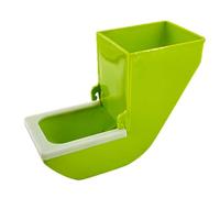 BaoFufc Pet Bird Feeder Bird No-Mess for Parrots Cockatiel Pet Feeding Clear Food Seed Dispenser Container Set Parrots Bird Stand