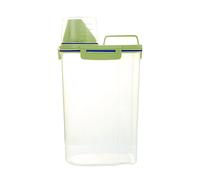 BaoFufc Pet Food Storage Container Airtight Small Dog Food Container For Cat Food Container With Measuring Cup Large Pour Spout Pet Food Dispenser Container, green