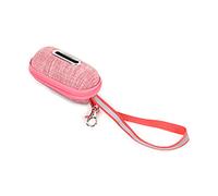 BaoFufc Puppy Pick-Up Bags Dog Poop Waste Bag Holder Portable Lightweight Pet Dog Poop Bag Dispenser With Reflective Rope Handle Pet Poop Bag Dispenser, hot pink