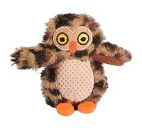 BaoFufc Squeak Plush Dog Toy Interactive Hide and Seek Puzzle Burrow Toy for Dogs Small Size Stuffed Animals Panda Owl Hide and Seek Dog Plush Toys for Small Large Breed Dogs Raccoons