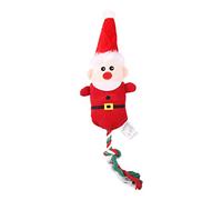 BaoFufc Squeaky Dog Toy Christmas Plush Dog Toy for Aggressive Chewer Interactive Squeaky Plush Chew Toy Stuffed Dog Toy Interactive Dog Toy for Small Dog Boredom
