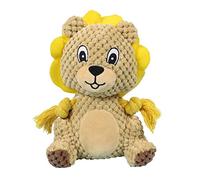 BaoFufc Stuffed Dog Toys Crinkle & Squeak Plush Dog Toy Funny Animal Interactive Chew Toys for Dogs Protect Furniture Dog Toy Plush Squeaky Large