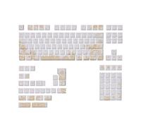 BaoFufc Unique 135Key PBT Keycaps Dye-Sublimation Customizable Keycaps Not Easy Fade Print Key Caps Improve Typing Efficiency Typewriter