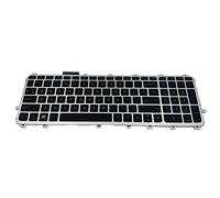 BaoFufc US Laptop Keyboard with English Letters/Characters- Full Size Desktop Design for HPENVY 15-J 15Z-J 17-J 17T-J Hpenvy 15