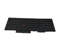 BaoFufc US Laptop Keyboard with English Letters/Characters- Full Size Desktop Design for LenovoThinkpad P15S Laptop English Laptop Keyboard