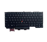 BaoFufc US Laptop Keyboard with English Letters/Characters- Full Size Desktop Design for ThinkpadX1 Carbon 5th Gen 5 2017 Us Layout Keyboard