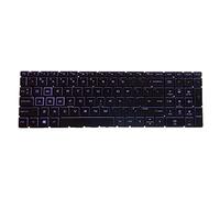 BaoFufc US Version Keyboard Unibody ForHP Gaming 15-CX TPN-C133 15-DK 15T-DK TPN-C141 15-EC TPN-Q229 16-A Backlit Well Tested Laptop Keyboard US Layout Keyboards Backlight Backlit Keypad