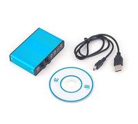 BaoFufc USB 5.1/7.1 External Sound Card Soundbox Dynamic 3D Surround Sound UP to 6 Speakers Simultaneous and Playback 6 Channel