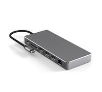 BaoFufc USB C Hub Aluminum USB Type C Dock Station to HDMI-com LAN Card Reader 100W PD USB C Hub 8 Ports Adapter Adapter