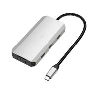 BaoFufc USB C to 4K Splitters Converters Enjoys Quality Visual with Multiple Screen USB C Docking Station 4K(1x60HZ+1x30HZ) USB C Multiple Screens