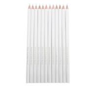 BAOFUYA 12PCS Water Soluble Pencils, Solid Wood Erasable Fabric Marking Pencils Tailors Quilting Tracing Tools for Wedding Dressmaker Craft Clothing Tailoring Shoe Making