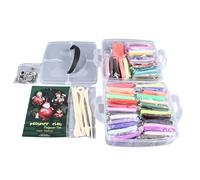 BAOFUYA 48 Colors Modeling of The Tonstarter Kit with 5 Tools, Safe and Simple Air Trames for, Classrooms and House Activities.