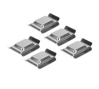 BAOFUYA 5PCS Paraffin Wax Embedding Base Mold, Cell Culture Dishes Proof Stainless Steel Sample Embedding Cassette Base Mold for Laboratory Equipment Tools 5PCS Paraffin Wax