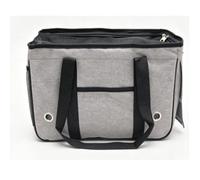 BAOFUYA Airline Approved Pet Carrier Soft Sided Cat Carrier, 50×19×30cm Airline Approved Pet Collapsible Travel Puppy Crate for Hiking Airplane Car Dog Travel Supplies (L 50 X 19 X 30cm, for Within