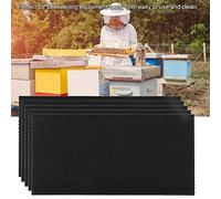 BAOFUYA Auto Honey Beehive Frames, Durable Beekeeping Kit with Easy Assembly, Hexagonal Foundations for Langstroth Style Beehives, Perfect for Beekeepers and Pollination (42.5 * 21cm)