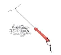 BAOFUYA BBQ Branding Iron Letter Branding Iron for Steak, Heat -resistant Wooden Handle, Funny BBQ Tool, Light and Portable Grill in the Garden