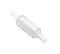 BAOFUYA Black Plastic 10pcs One -We -Return Check Valve for Aquarium Air Pump Fishing Tank (Transparent White)