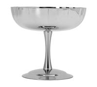 BAOFUYA Bowls Cream Bowl, Rust Proof Space Saving Stackable Sundae Cups 304 Food Grade Metal Dessert Dishes for Party Wedding Stainless Steel Ice Ice Cream Dishes