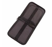 BAOFUYA Canvas Pencil Case Organizer, 72/120 Slots Large Capacity Roll Up | Canvas Fabric, Durable Zipper Closure, Individual Elastic Pen Holders, Foldable for Travel Artists