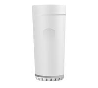 BAOFUYA Car Humidifier, USB Rechargeable Small Humidifier with Cool Mist Air Purifier Function, Running Light and One Button Control for Car Home Hotel Bedroom Use (White)