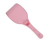 BAOFUYA Cat Litter Scoop, Lightweight Design Cat Litter Scoop with Lid Fine Mesh Multipurpose Pet Cleaning Tool with Ergonomic Handle Pet Kitty Scooper (Pink)