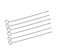 BAOFUYA Cell Streaking Tool, Nichrome Inoculating Loops 50PCS Durable Reusable for Laboratory Research, Ideal for Cell Biology and Scientific Studies