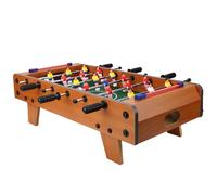 BAOFUYA Competition Football Football Toys for 2-4 Wooden Players for the Children's Play Room (Wood Color)