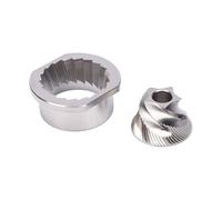 BAOFUYA Conical Burr Grinder Set, 48mm Original Cone Grinder Burr Suitable for NIVONA Coffee Machine and More