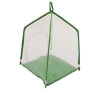 BAOFUYA Double Door Cage, for to Observe the Mantes, the Butterflies - 29 X 30 X 41 Cm, White with Green