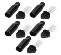 BAOFUYA Draft Beer Faucet Cap Set, Rubber Tap Brush Kit | Beer Keg Accessories with ABS Handle, Sealing Cover for Home Brewing, Bar, Kegerator Use