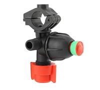 BAOFUYA Fan Shape Agricultural Spraying Nozzle DN15 DN20 with Male Thread Connection for Farm Vehicle Agricultural Plant Protection (4 Points Pinch Pipe)