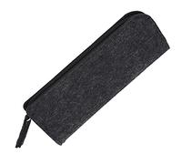 BAOFUYA Felt Pen Case, Zippered Pencil Bag with Thickened Protection | Eco-friendly Felt Material, Multipurpose Storage for Brushes or Stationery, Lightweight 8.1x3.5x0.8in Size