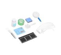 BAOFUYA Kids Fingerprint Identification Set, Plastic Science Experiment Kit with Goggles and Magnifying Glass for Children Age 8+, Hands-On Forensic Fun