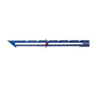 BAOFUYA Measurement Measurement Current Tool for the Exact Space of the Young Oldings for Lovers of the Bricolaje Trade (Pointed blue aluminum ruler)
