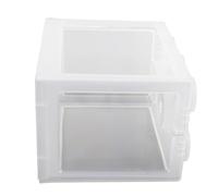 BAOFUYA Mini Fish Tank, Clear Betta Aquarium with AS Inner Tank and ABS Shell, High Transparency, Removable Top for Easy Water Changes, Portable Desktop for Betta Fish (Ordinary Transparent)