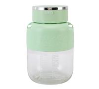 BAOFUYA Portable Juicer Cup USB Rechargeable Portable Blender Large Capacity Multiple Servings Easy Clean Juicer Machine for Office Gym Travel Smoothies Soy Milk (Green)