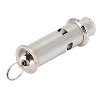 BAOFUYA Portable Stainless Steel Ultrasound Whistle with Lanyard, Silver Training Pipe for Birds and Pigeons, Elegant 6.5x1.5 Cm Pet Training Tool, Non- and Safe for health: Pet Care