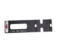 BAOFUYA Right Angle Position Plate, Versatile Compatibility Anti Erosion Aluminum Alloy Easy to Use Track Saw Square for Circular Saw Rail