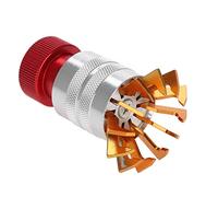 BAOFUYA Small Size and Lightweight Watch Crystal Remover Tool with Anti-Skid Pattern, Chrome Vanadium Steel Mini Watch Repair Kit for Opener, Reduces Risk of Damage and Injury (Red)