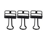 BAOFUYA Strong Compression Clips for Office Work Materials for 80 Pieces of Solid Metal -II Binding Clips (Black)