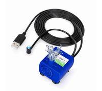 BAOFUYA Submersible Pump, 5V Low DC Voltage Super Quiet Operation 5.9ft Power Cable Replacement Pump for 2.4L USB LED Cat Water Fountain