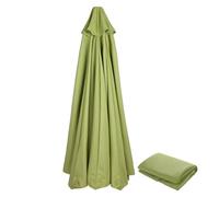 BAOFUYA Tan Patio Umbrella Canopy Replacement Cover, Sunshade Rain Proof Polyester Cover with Protection for Umbrella Frame, Revive Your Look for Party, Holiday, Neighbor or Look, (5)